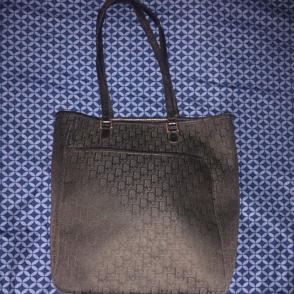 Authentic Dior Monogram Tote Bag - image 1